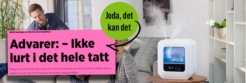 Eksperter tilbakeviser: Feil å ikke bruke luftfukter