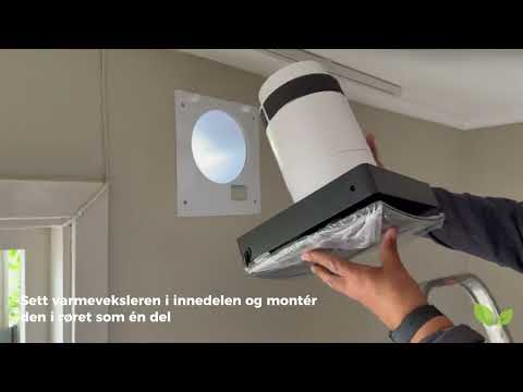 Last inn video: Slik oppgraderer du fra lufteluke til romventilator