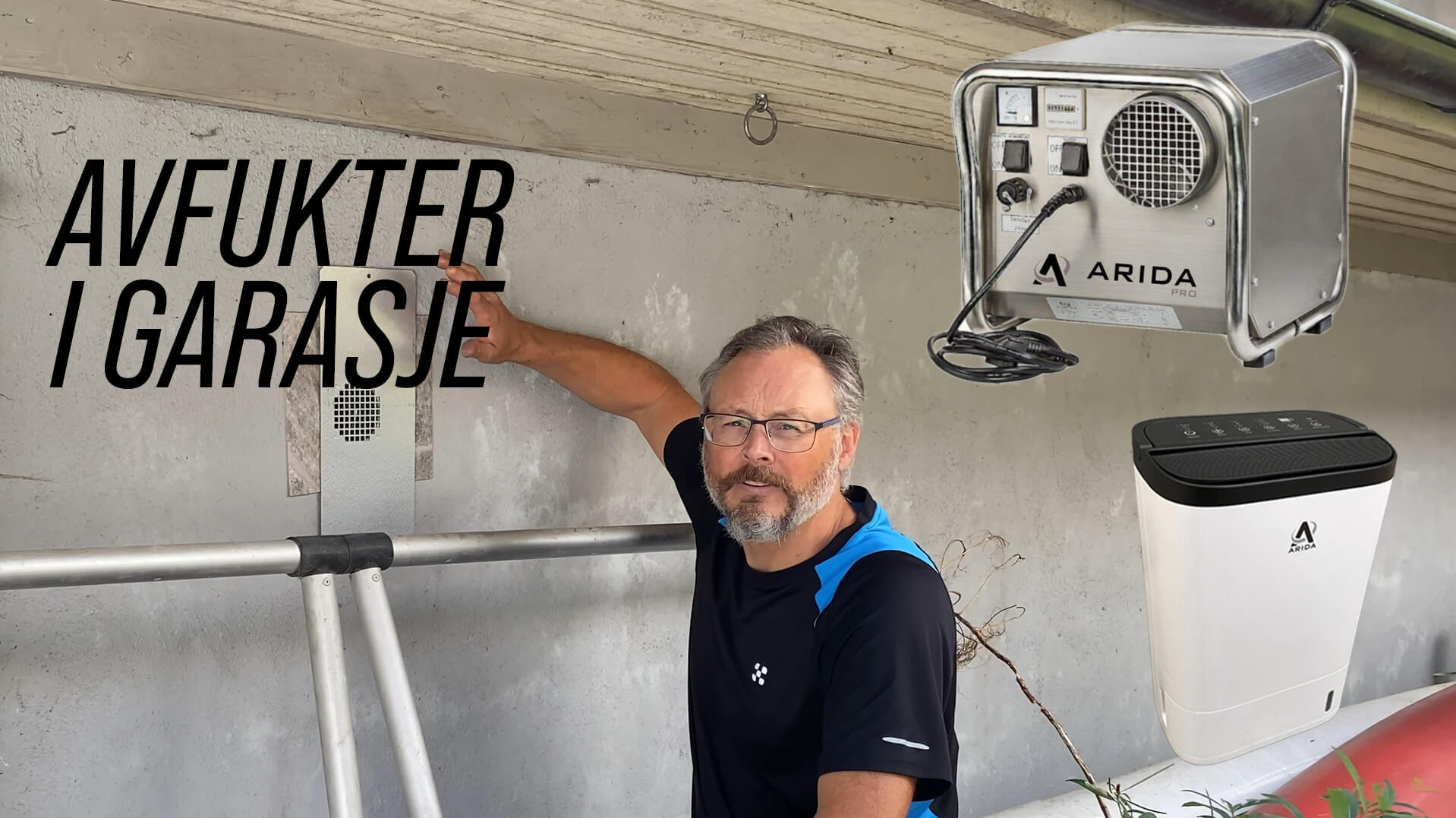 Hvordan velge riktig avfukter til garasje