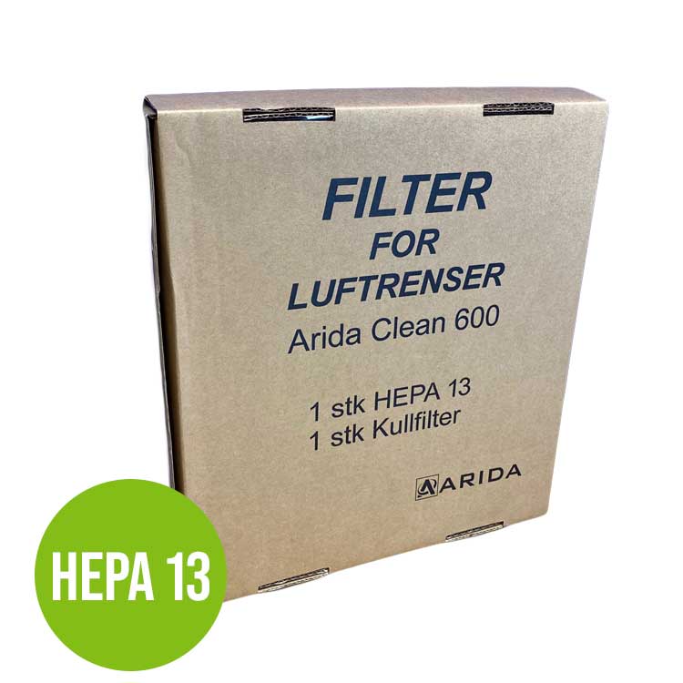 Arida-Clean-600-HEPA-13-filter
