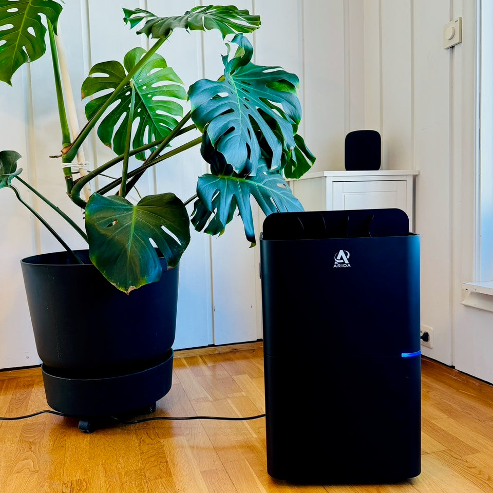 Arida Desert Super 20L luftavfukter med HEPA-filter for renere luft
