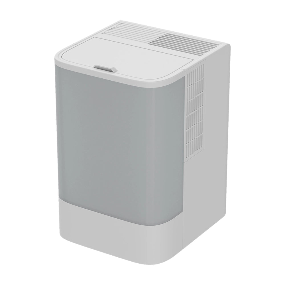 Arida EVA 1.000 Evaporativ luftfukter bakside med vanntank