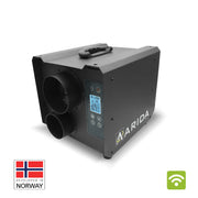 Arida Pro S19 WiFi luftavfukter med HEPA og WiFi utviklet i Norge med WiFi icon
