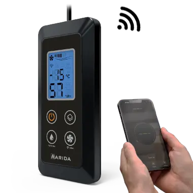 Arida Pro S25 WiFi kablet eksternt betjeningspanel med WiFi og app