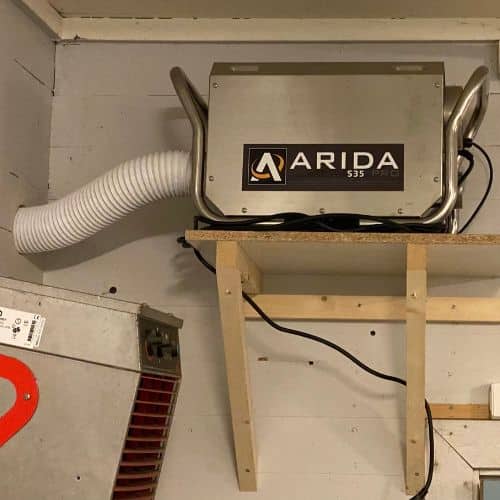 Arida Pro S35 på hylle