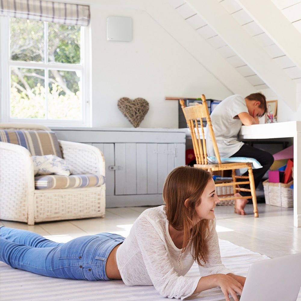 Arida UnoKlima romventilator soverom kontor økt effektivitet tung luft