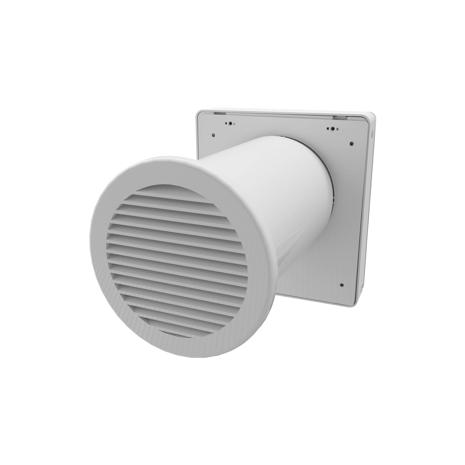 Arida-Venti-160-WiFi-romventilator-med-varmeveksler-og-app-monteringsplate-yttervegg-ventil