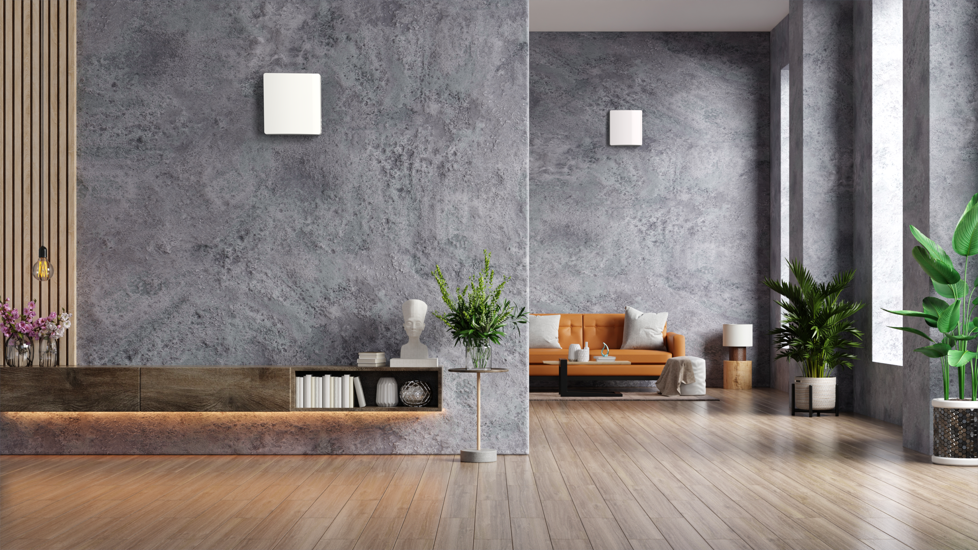 Arida-Venti-160-WiFi-romventilator-på-vegg