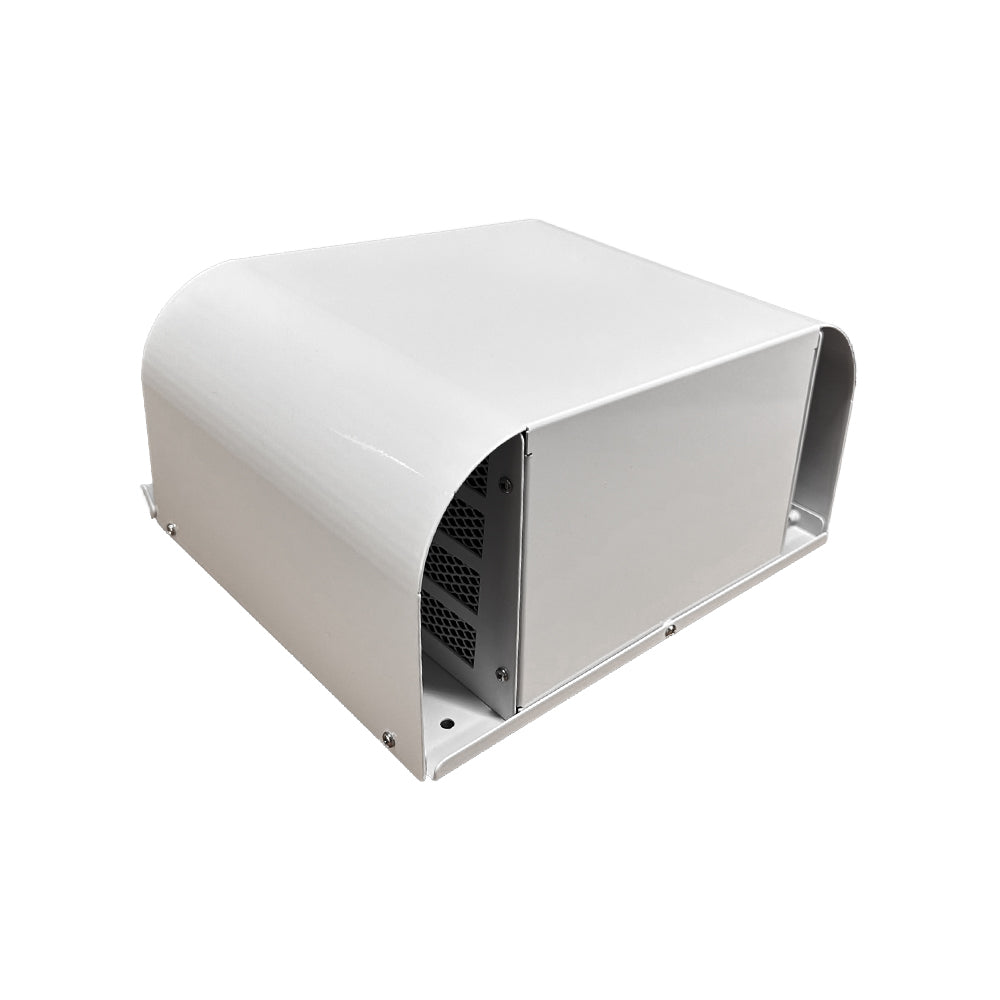 Arida ventilkappe for tynn vegg bunn hvit