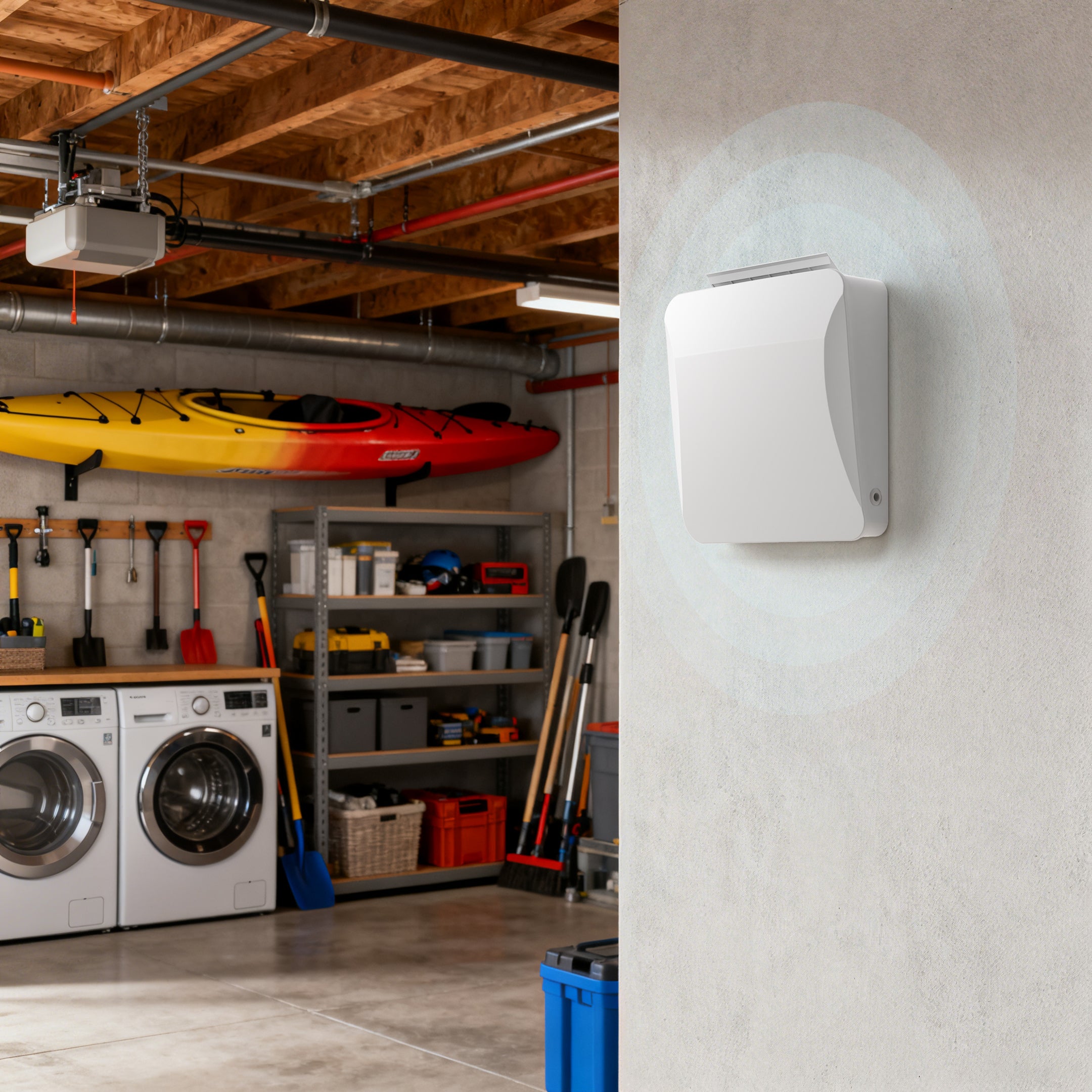 Arida Base WiFi romventilator med fuktstyring (110/160 mm)