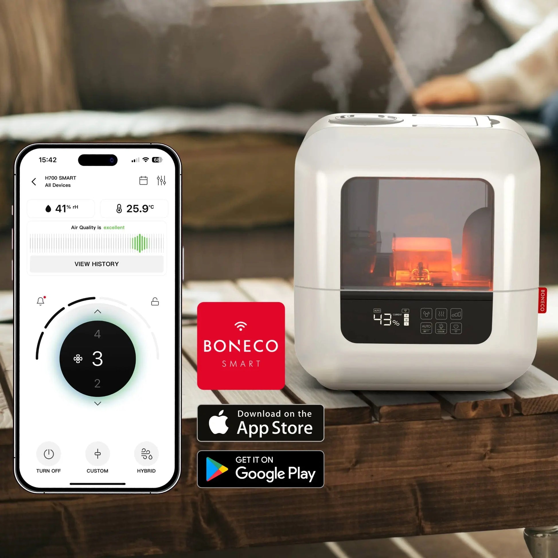 BONECO U700 Smart app