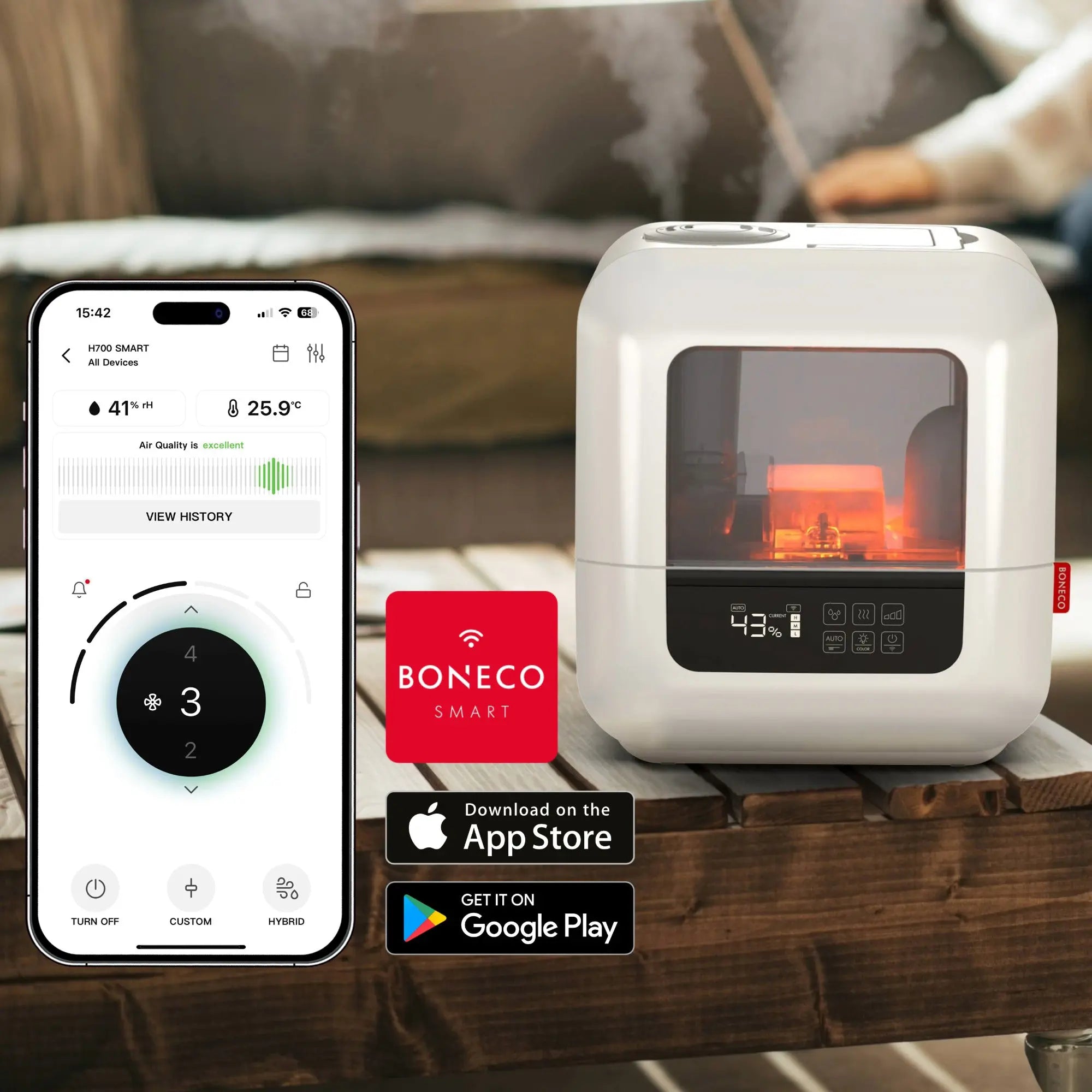 BONECO U700 Smart app