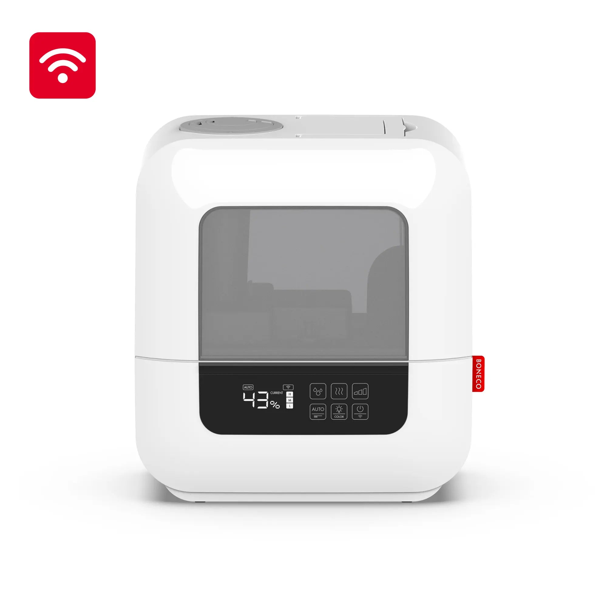 BONECO U700 Smart ultrasonisk luftfukter med WiFi og mulighet for ekstern hygrostat