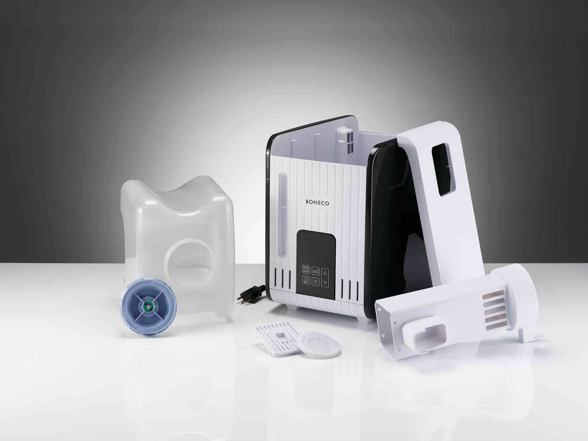 Boneco S450 damp luftfukter innvendig