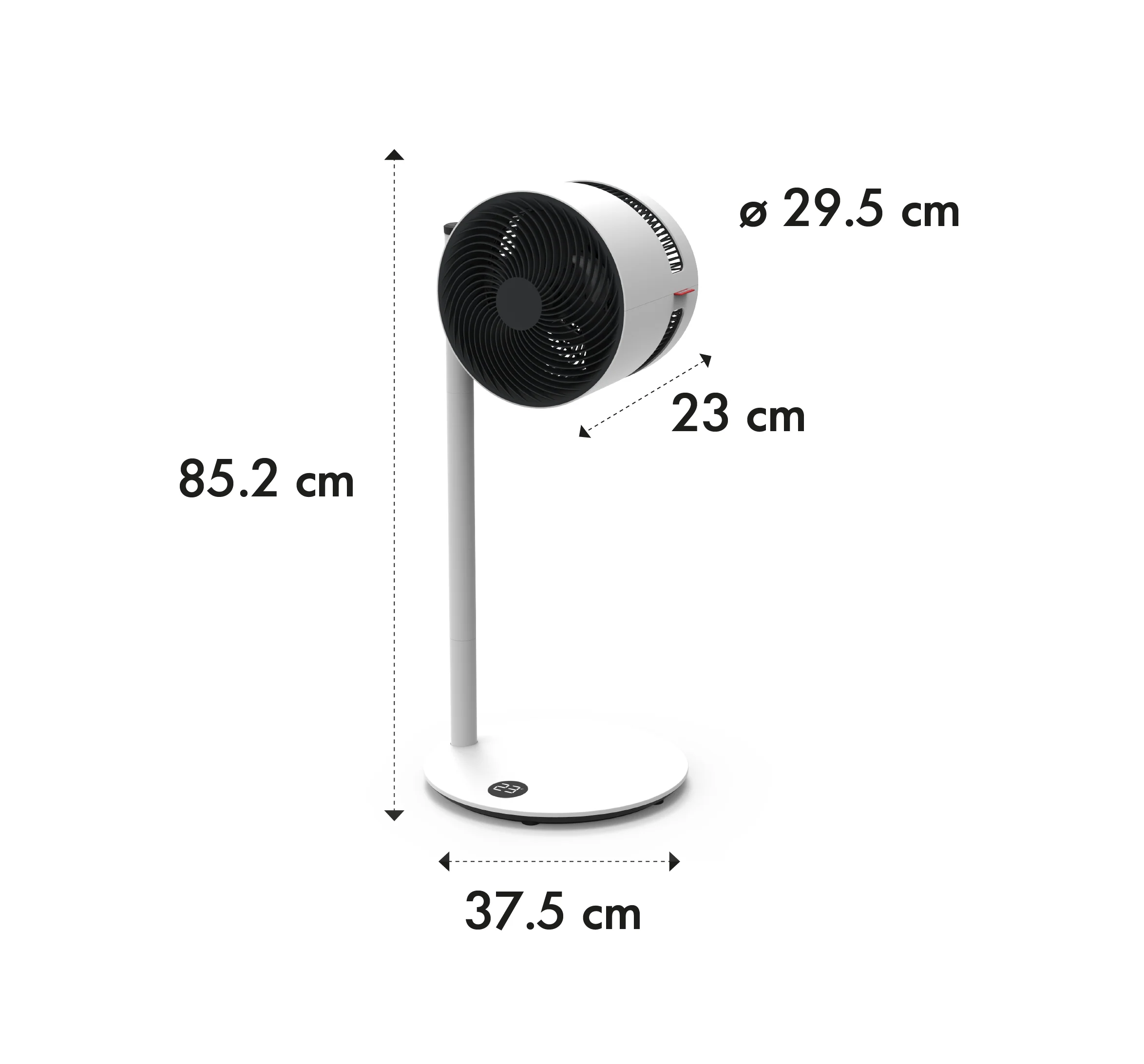 BONECO F225 Smart vifte med WiFi og luftdusj