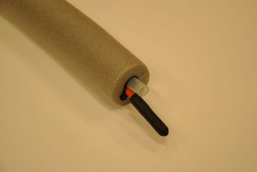 Varmekabel for avfukter med hylse