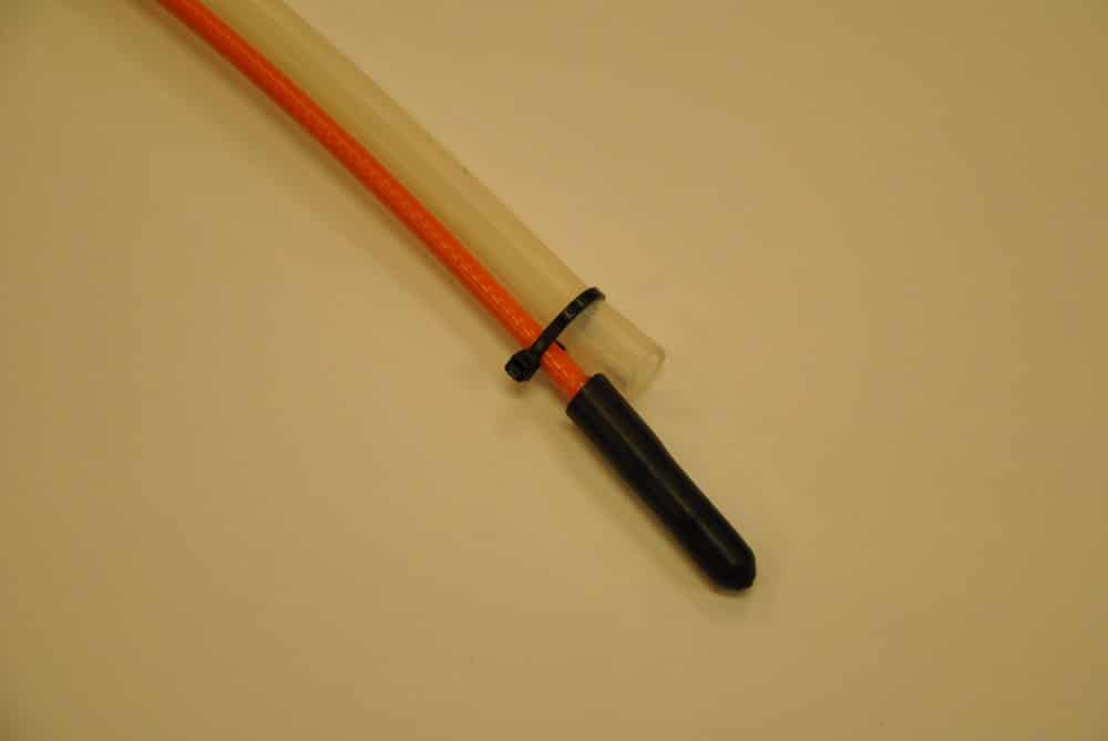 Varmekabel for avfukter montert