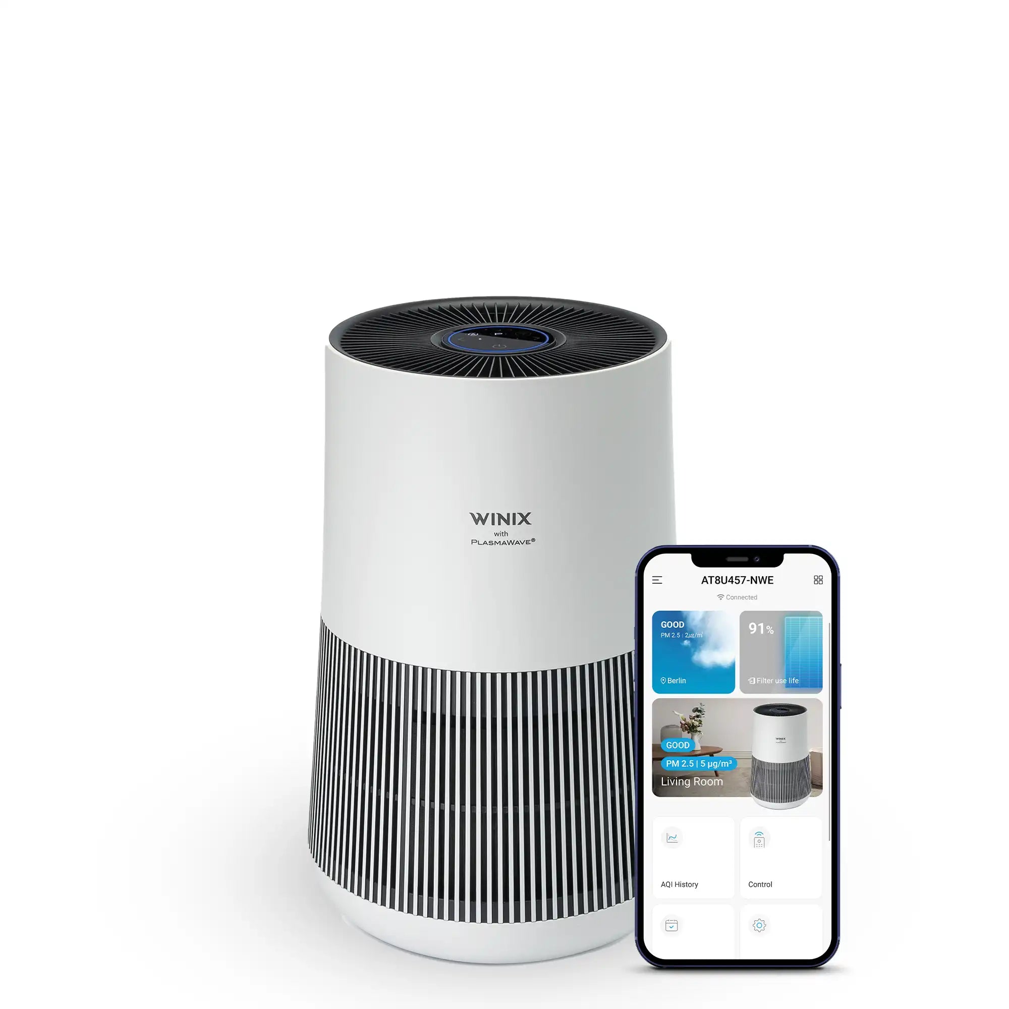 Winix T500 WiFi luftrenser med app
