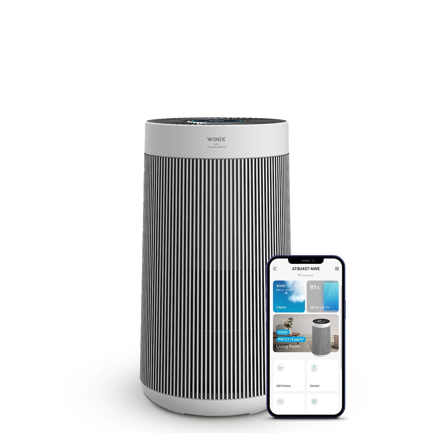 Winix T800 luftrenser kompatibel med Winix GR filter