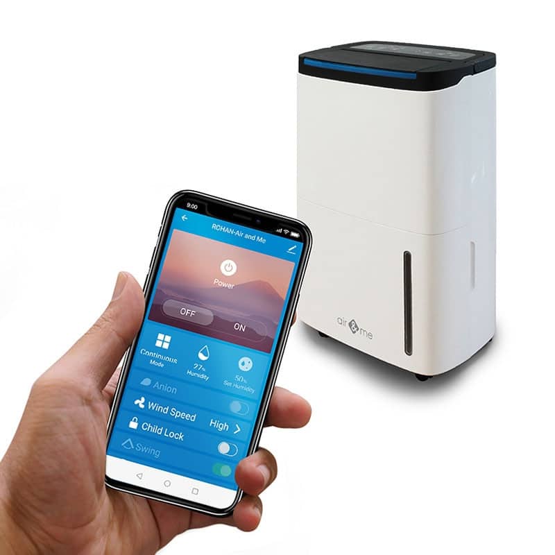 Avfukter pumpe app wifi slange air&me Rohan