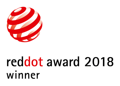 rød reddot award logo 2018