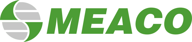 grønn logo Meaco tekst