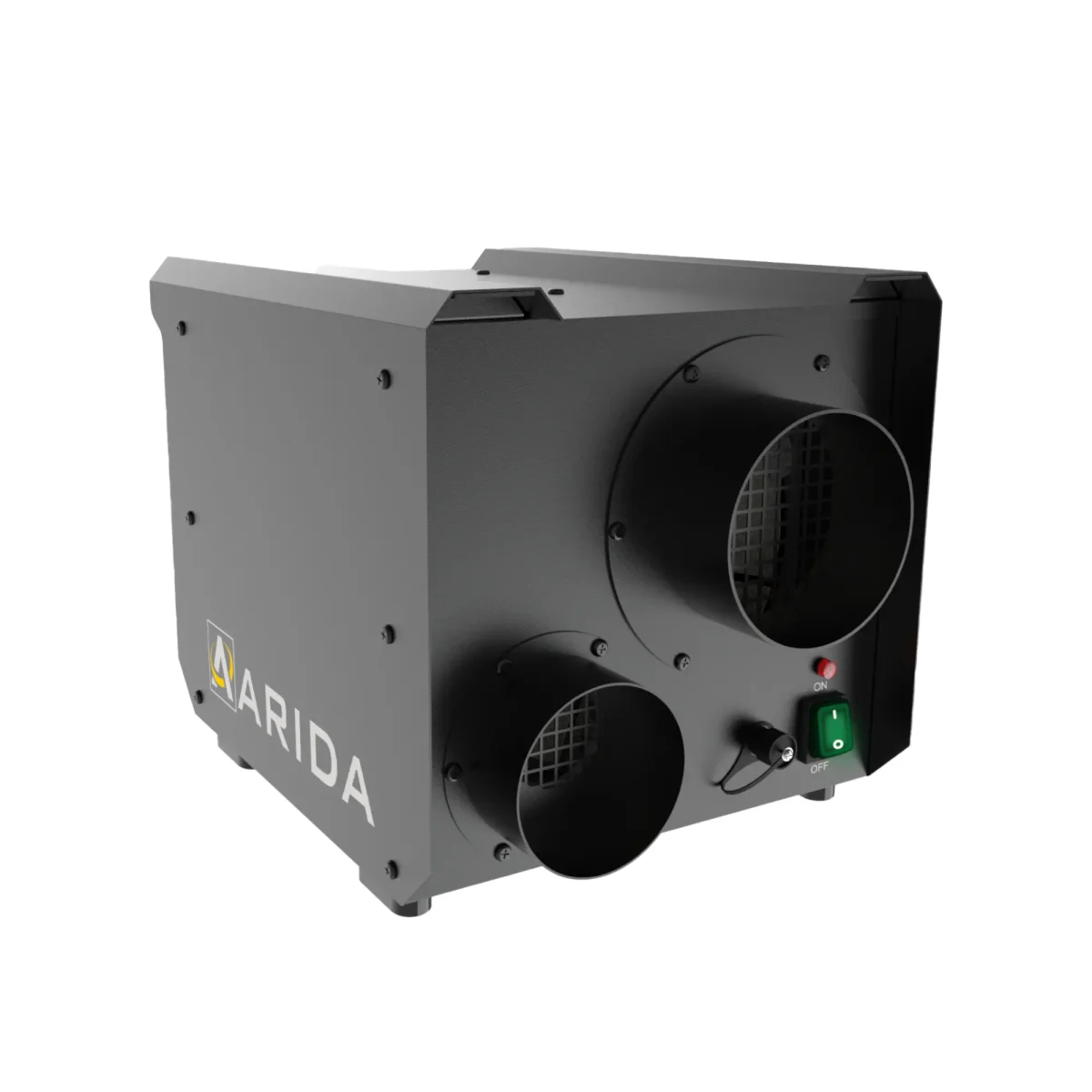 sort luftavfukter flenser tørr luft ut og fuktig luft ut